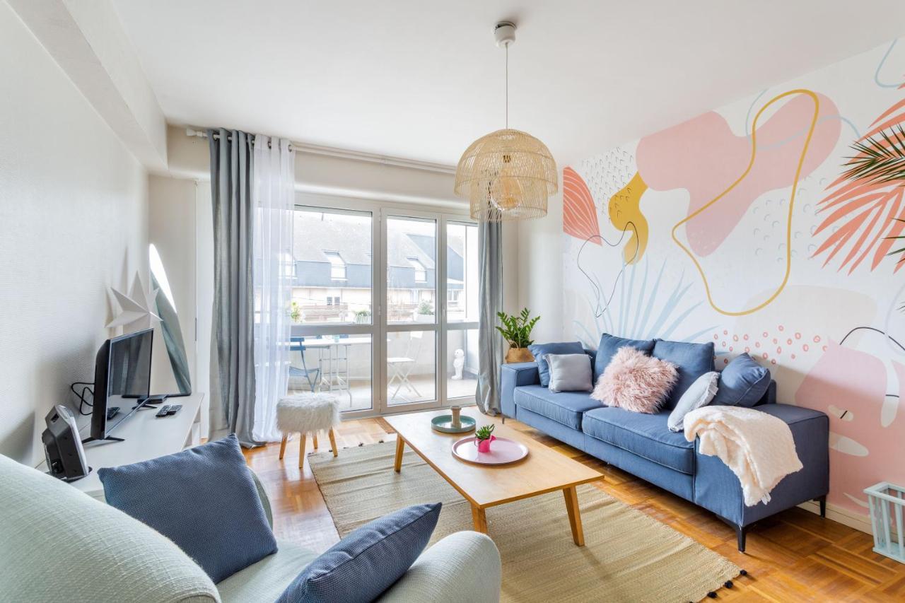 Rosa, Confortable 2 Chambres Avec Parking Dans Le Centre Rennes Exterior photo
